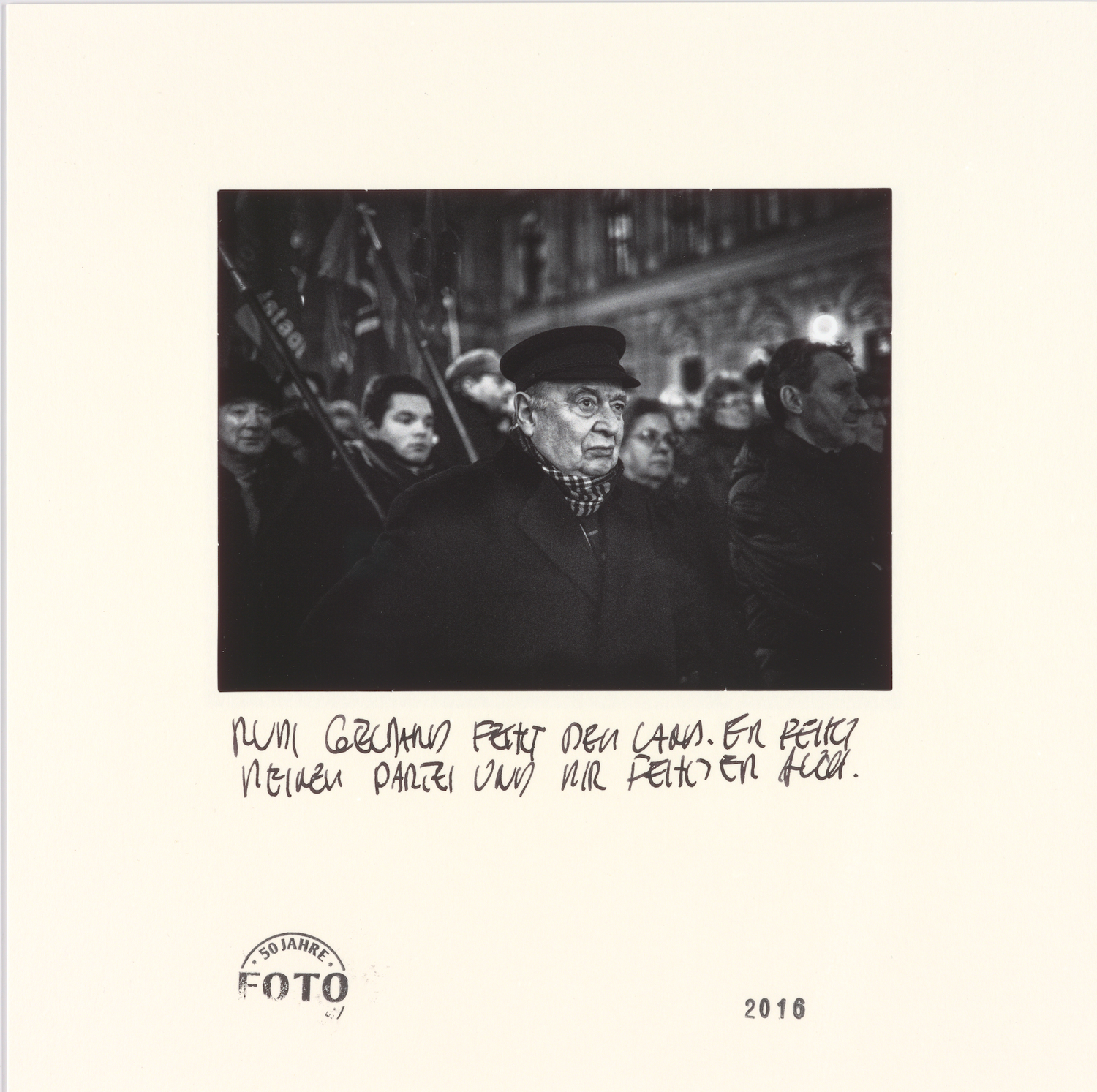 Götz Schrage – 50 Years of Text and Photography – Rudolf Leeb Gallery