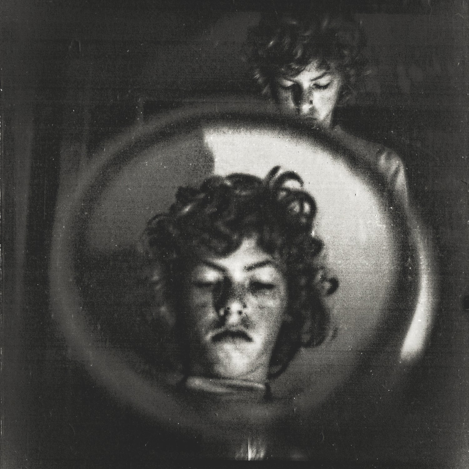 Götz Schrage - Self-Portrait in the Mirror, 1975 - Rudolf Leeb Gallery