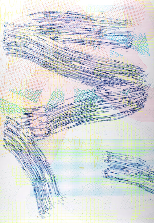 Malte van de Water, generated lines 07 - Rudolf Leeb Gallery