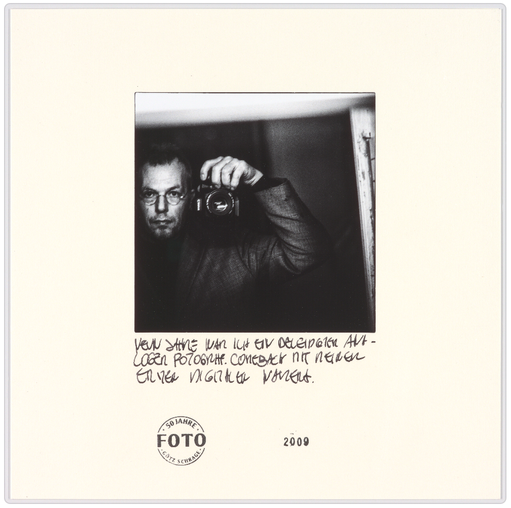 Götz Schrage - 50 Jahre Text und Foto - Galerie Rudolf Leeb