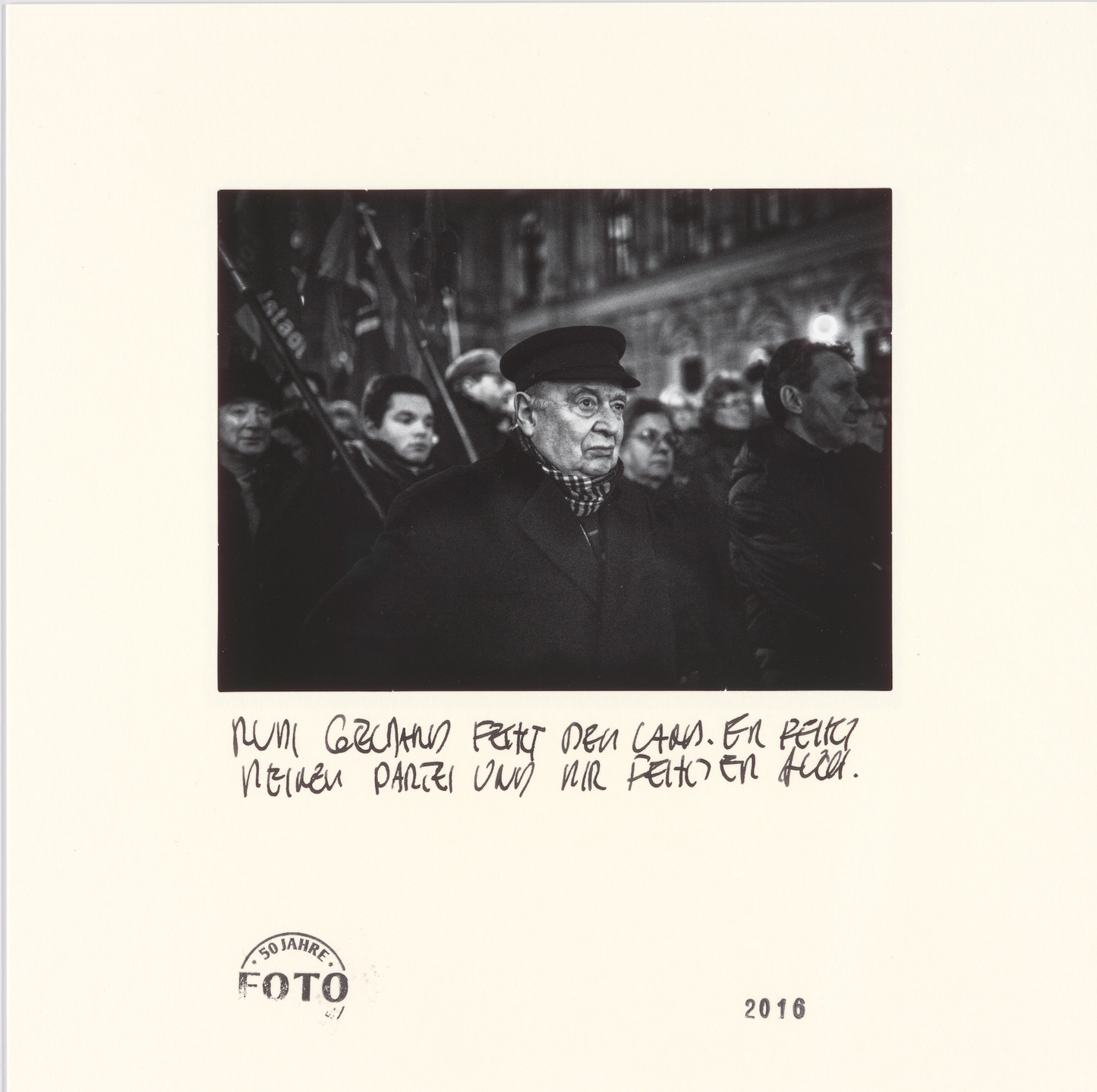 Götz Schrage - 50 Jahre Text und Foto - Galerie Rudolf Leeb