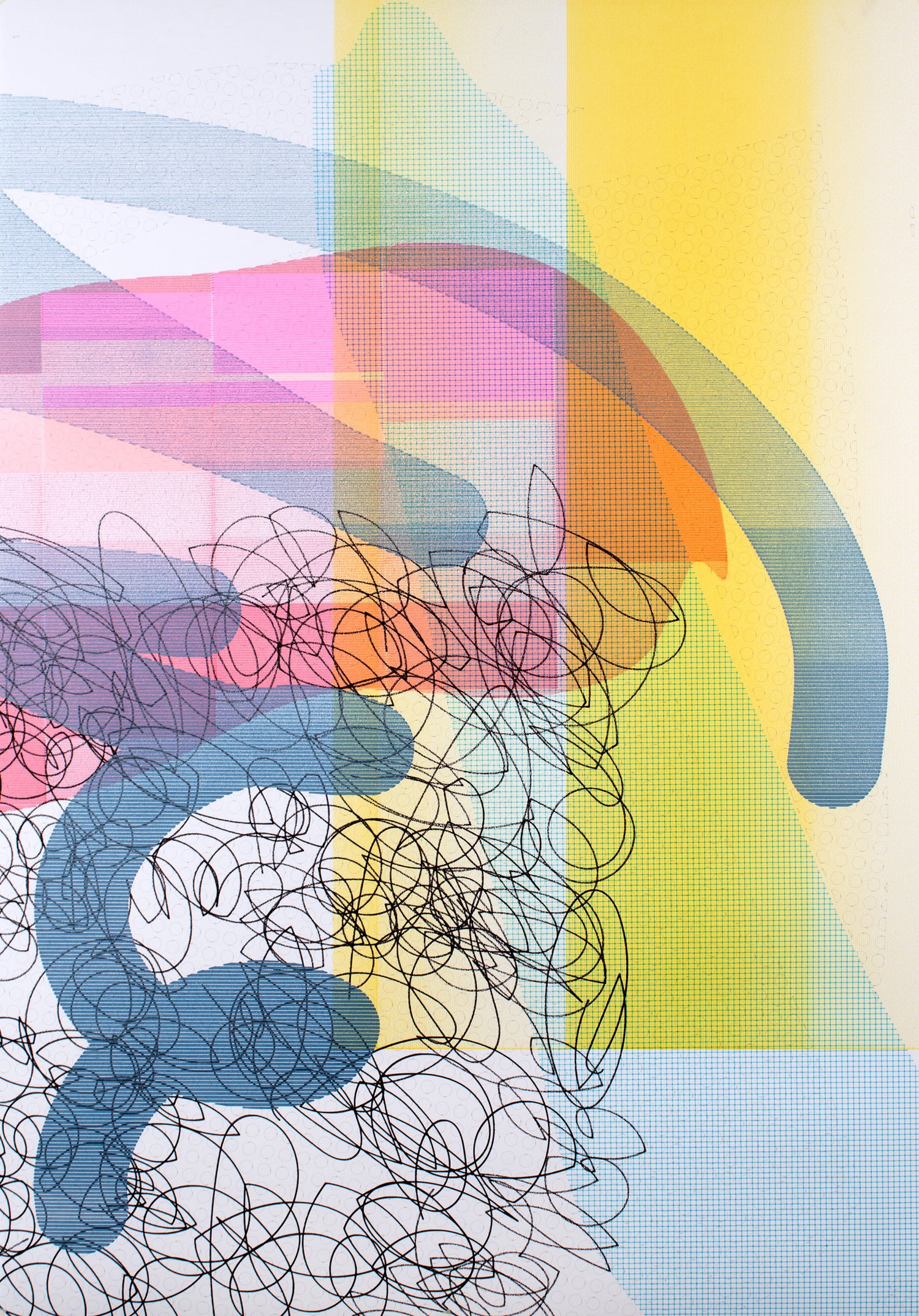 Malte van de Water, generated lines 01 - Galerie Rudolf Leeb